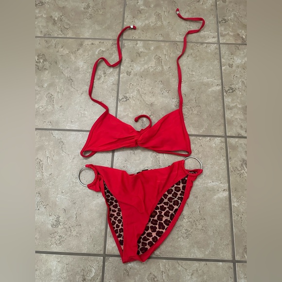 Letarte Other - LETARTE RED SWIMSUIT SET
